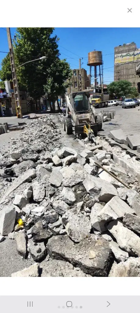 خاکبرداری تخریب با پیکور گودبرداری