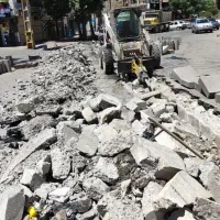 خاکبرداری تخریب با پیکور گودبرداری