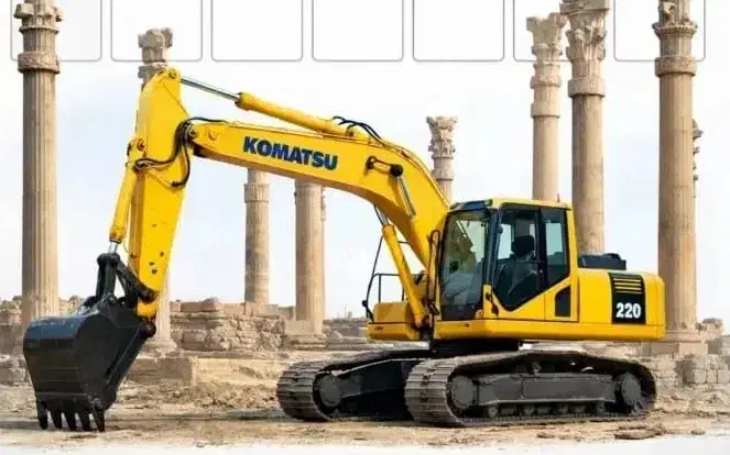 راننده بیل مکانیکی هستم