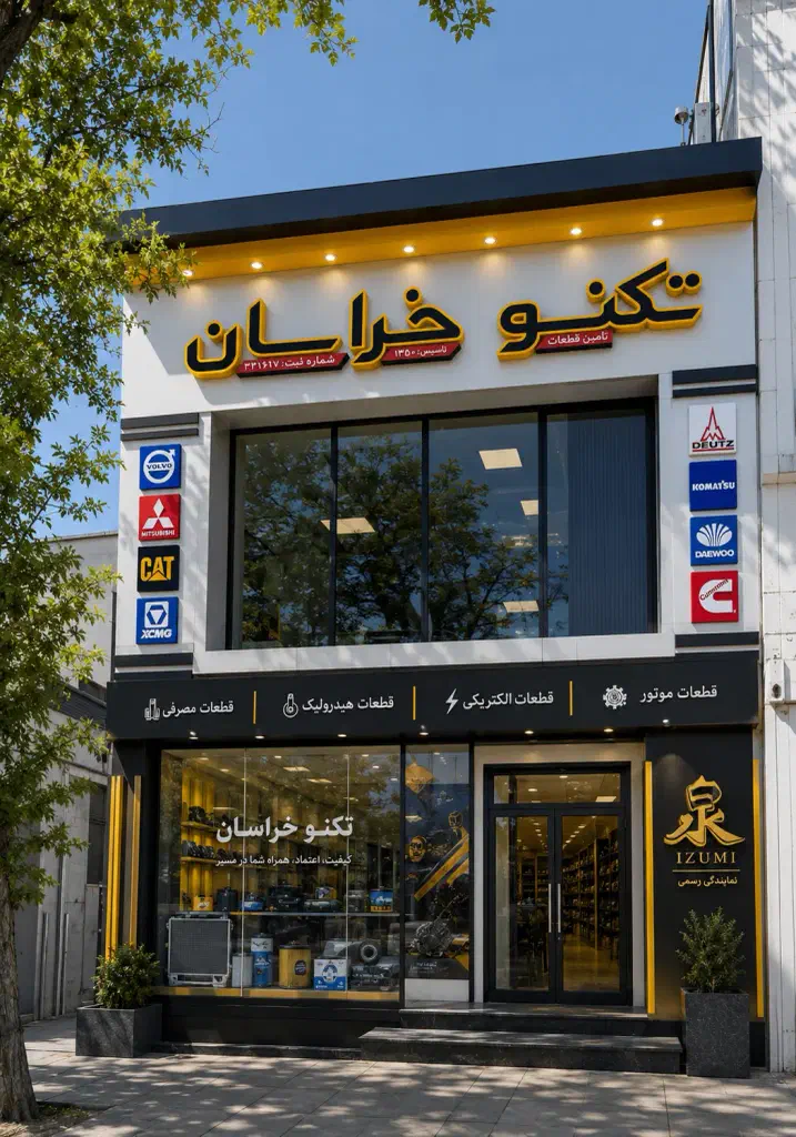 لوازم یدکی ماشین آلات راهسازی کوماتسو و کاترپیلار
